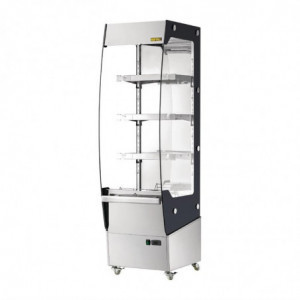 Heated Slim 220L Self-Service Display Case - Buffalo - Fourniresto