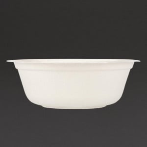 Komposteerbare kommen van bagasse 151mm - Set van 50 - Fiesta Green - Fourniresto