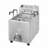 Pasta cooker with tap and timer 8L - Buffalo - Fourniresto