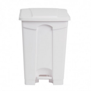 Poubelle De Cuisine À Pédale Blanche 45L - Jantex - Fourniresto