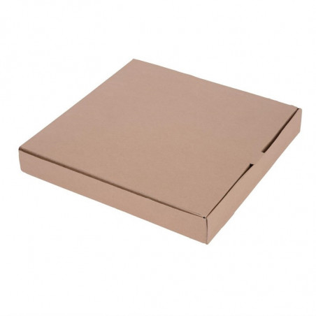 Kraft Pizza Boxes 35cm - Pack of 50 - Fiesta Green - Fourniresto