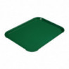 Rechthoekig Groen Polypropyleen Fastfoodplateau 410mm - Cambro - Fourniresto