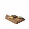 Acacia Wood Tuscany Serving Board 420 x 230mm - T&G Woodware - Fourniresto