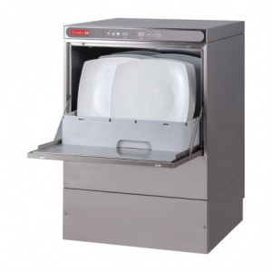 Maestro 50x50 Dishwasher 230V with Drain Pump Detergent Dispenser and Break Tank - Gastro M - Fourniresto