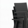 Rattan Armchairs In Anthracite Grey - Bolero - Fourniresto