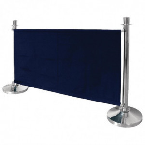 Barriere aus dunkelblauem Stoff - Bolero - Fourniresto