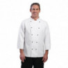 Koksbuis Unisex Chicago Lange Mouwen Wit Maat L - Whites Chefs Clothing - Fourniresto