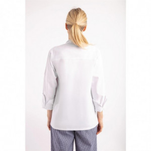 Veste De Cuisine Mixte Chicago Manches Longues Blanche Taille M - Whites Chefs Clothing - Fourniresto