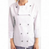 Veste De Cuisine Mixte Chicago Manches Longues Blanche Taille S - Whites Chefs Clothing - Fourniresto