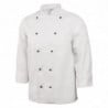 Koksbuis Unisex Chicago Lange Mouwen Wit Maat Xxl - Whites Chefs Clothing - Fourniresto