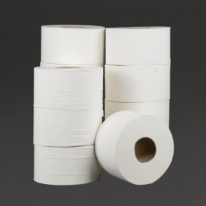 Toiletpapierrollen 2-laags Mini Jumbo 150m - Set van 12 - Jantex