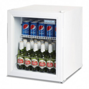 Toonbank Koelvitrine Wit Serie C - 46L - Polar - Fourniresto