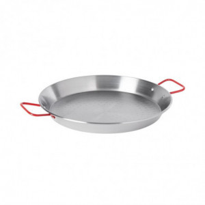 Paella pan van koolstofstaal SL - Ø 460mm - FourniResto