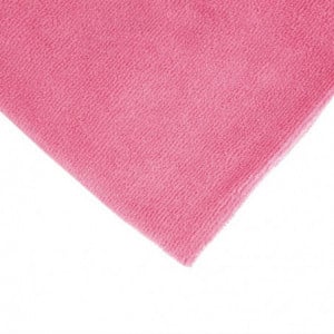 Microfiber Cloths Pink - Pack of 5 - Jantex