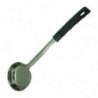Zwarte RVS Soeplepel - 178ml - FourniResto
