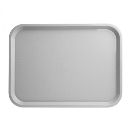 Plastic Gray Fast Food Tray - Olympia KRISTALLON - Fourniresto