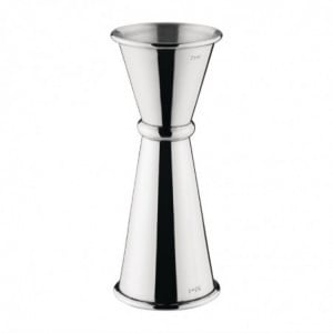 Conical Stainless Steel Bar Measure 25 and 50 ml - Olympia - Fourniresto