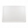 Polyester Euronorm 530 x 370mm White Service Tray - Roltex - Fourniresto