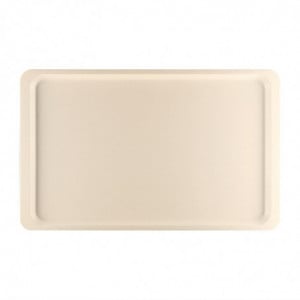 Plateau de Service en Polyester GN1/2 325x265mm Beige - Roltex - Fourniresto