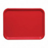 Nordic Tray 360x280mm Red - Roltex - Fourniresto