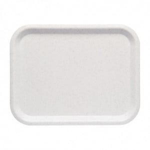 Plateau Nordic 360x280mm Blanc - Roltex - Fourniresto