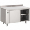 Verwarmde Kast in Roestvrij Staal met Achterwand - L 2000 x D 700mm - Gastro M