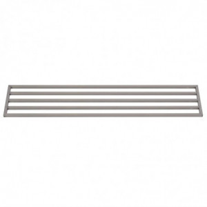 Geperforeerde Wandplank van Roestvrij Staal - L 1800 x 400mm - Gastro M