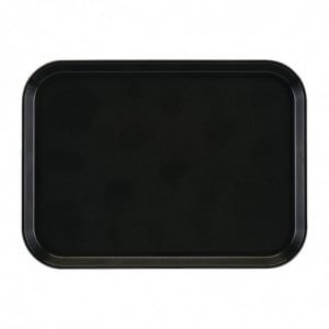 Plateau Rectangulaire Antidérapant en Fibre de Verre EpicTread Noir 350mm - Cambro - Fourniresto