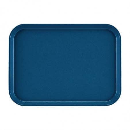 Rechteckiges rutschfestes Tablett aus Fiberglas EpicTread Blau 350mm - Cambro - Fourniresto