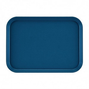 Plateau Rectangulaire Antidérapant en Fibre de Verre EpicTread Bleu 350mm - Cambro - Fourniresto