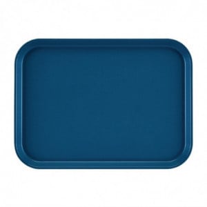 Rechthoekig Antislip Glasvezel Serveerblad EpicTread Blauw 350mm - Cambro - Fourniresto