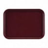 Rechteckiges rutschfestes Tablett aus Glasfaser EpicTread Bordeaux 350mm - Cambro - Fourniresto