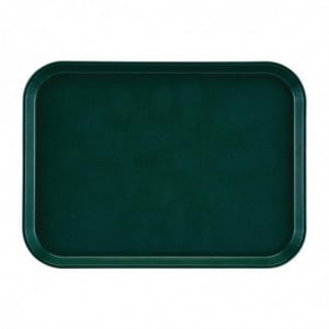 Plateau Rectangulaire Antidérapant en Fibre de Verre EpicTread Vert 415mm - Cambro - Fourniresto