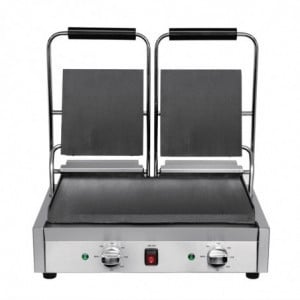 Grill Dubbele Contact Bistro Glad/Glad 230V - Buffalo