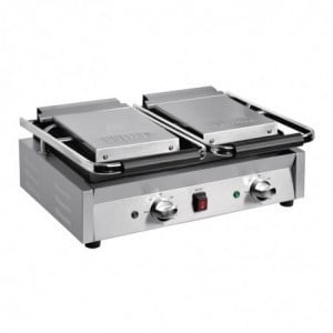 Grill Dubbele Contact Bistro Glad/Glad 230V - Buffalo