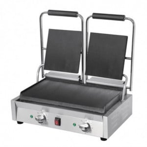 Grill Dubbele Contact Bistro Glad/Glad 230V - Buffalo