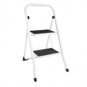 Folding 2-Step Ladder - Vogue - Fourniresto