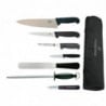 Set van messen met een Chefmes van 215mm en hoes - Victorinox