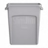 Plastic Slim Jim Collector - 60L - Rubbermaid