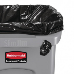 Plastik-Slim-Jim-Abfallbehälter - 60L - Rubbermaid