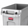 Grijze Slim Jim-container - 87L - Rubbermaid