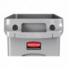 Conteneur Gris Slim Jim - 87L - Rubbermaid