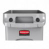 Slim Jim Gray Container - 87L - Rubbermaid