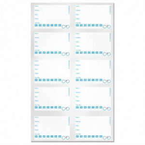 Hergebruikbare Traceerlabels - Set van 50 - FourniResto