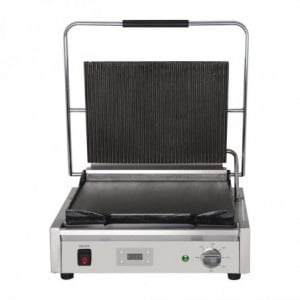 Grote Contactgrill Enkel Geribbeld en Glad - Buffalo
