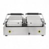 Kontaktgrill Doppelt Gerillt/Glatt-230V - Buffalo