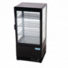 Black Positive Refrigerated Display Case Series C - 68 L - Polar - Fourniresto