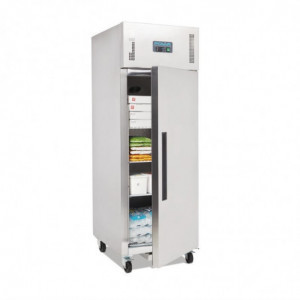 Stainless Steel 1-Door Negative Refrigerated Cabinet - 600 L - Polar - Fourniresto