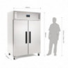 Negatieve Koelkastkast Gn Dubbele Deur Serie G - 1200L - Polar - Fourniresto