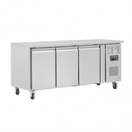 Gekoelde werkbank met 3 deuren Serie U - 417L - Polar - Fourniresto